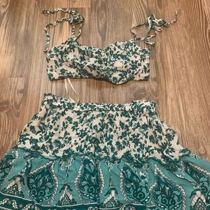 Shein set with mini skirt